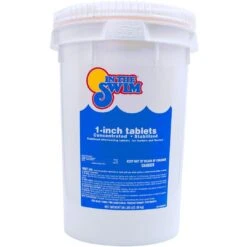In The Swim - 1 Inch Chlorine Tablets 50 Lbs 5 In The Swim - 1 Inch Chlorine Tablets 50 Lbs -Clean Pool Supply 1 Inch Chlorine Tablets 1