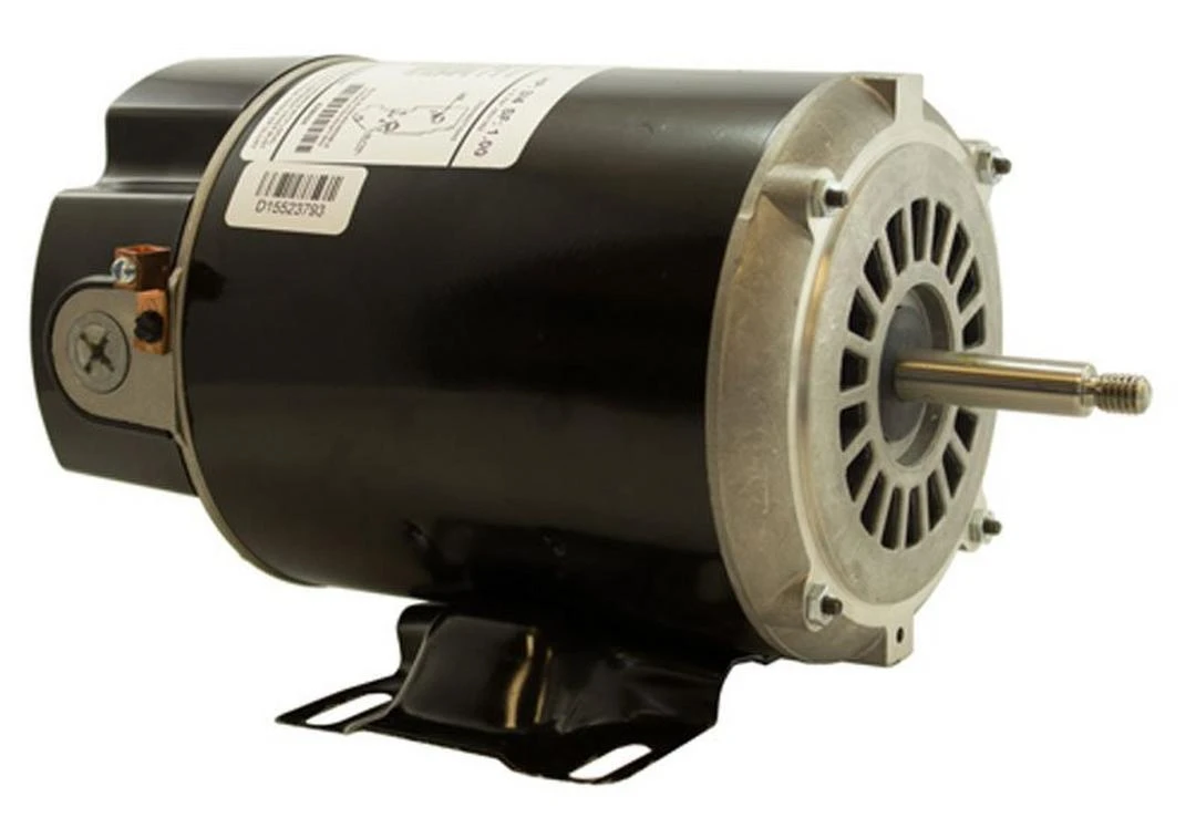 U.S. Motors - Emerson EZBN36 48 Frame Thru-Bolt 2-Speed 3/4 / 1/10 HP Pool And Spa Motor, 115V 4 U.S. Motors - Emerson EZBN36 48 Frame Thru-Bolt 2-Speed 3/4 / 1/10 HP Pool And Spa Motor, 115V - Image 2