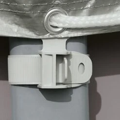 Intex - 18 Ft Round Deluxe Pool Cover For Metal Frame Pools -Clean Pool Supply 18 Ft Round Deluxe Pool Cover for Metal Frame Pools 8