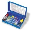 Hydrotools - 2-Way Liquid Solution Water Test Kit For Pools -Clean Pool Supply 2 Way Liquid Solution Water Test Kit for Pools