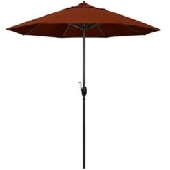 7.5 Ft Umbrella - Royal Blue -Clean Pool Supply 2 ft AutoTilt Patio Umbrella 53
