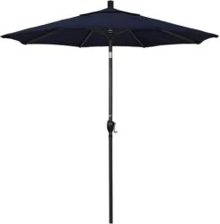 7 1/2 Ft Market Umbrella With Black Aluminum Pole -Clean Pool Supply 2 ft Market Umbrella with Black Aluminum Pole 3