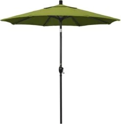 7 1/2 Ft Market Umbrella With Black Aluminum Pole -Clean Pool Supply 2 ft Market Umbrella with Black Aluminum Pole 8