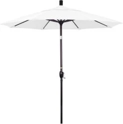 7 1/2 Ft Market Umbrella With Bronze Aluminum Pole -Clean Pool Supply 2 ft Market Umbrella with Bronze Aluminum Pole 109
