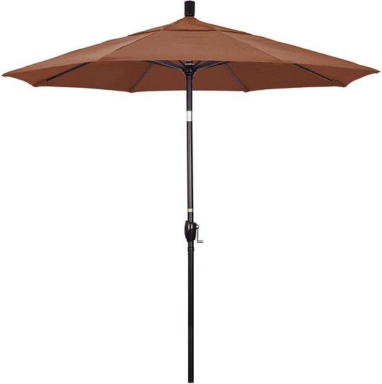 7.5 Ft Market Umbrella Bronze/Sunset 8 7.5 Ft Market Umbrella Bronze/Sunset - Image 6