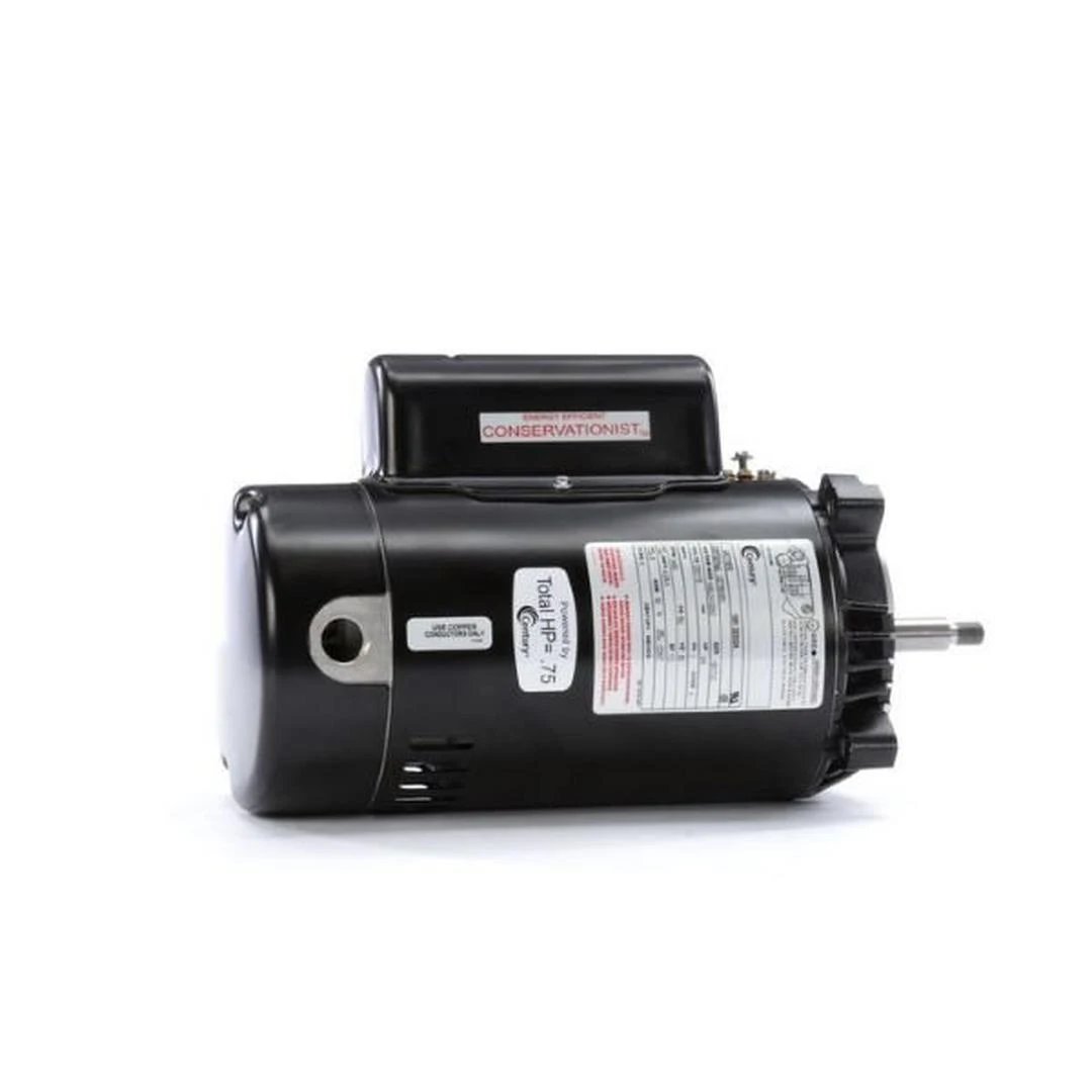 Century A.O. Smith - 56J C-Face 3/4 HP Single Speed Up Rated Pool Filter Motor, 8.0/4.0A 115/230V 8 Century A.O. Smith - 56J C-Face 3/4 HP Single Speed Up Rated Pool Filter Motor, 8.0/4.0A 115/230V - Image 6