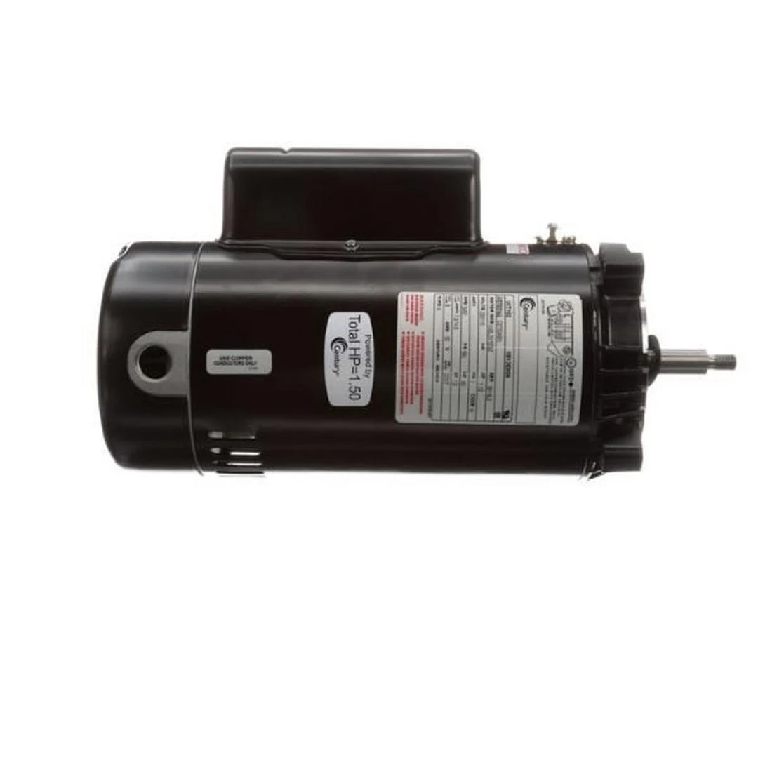Century A.O. Smith - 56J C-Face 1-1/2 HP Single Speed Up Rated Pool Filter Motor, 14.6/7.3A 115/230V 8 Century A.O. Smith - 56J C-Face 1-1/2 HP Single Speed Up Rated Pool Filter Motor, 14.6/7.3A 115/230V - Image 6