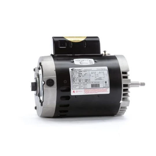 Century A.O. Smith - B128 C-Face Single Speed 1HP Full Rated 56J Pump Motor, 7.2/14.4A 115/230V 4 Century A.O. Smith - B128 C-Face Single Speed 1HP Full Rated 56J Pump Motor, 7.2/14.4A 115/230V - Image 2