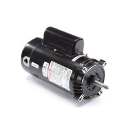Century A.O. Smith - 56J C-Face 1 HP Single Speed Up Rated Pool Filter Motor, 11.0/5.5A 115/230V -Clean Pool Supply 230V 72