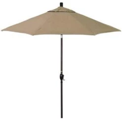 9 Ft Push Button Tilt Patio Umbrella In Sunbrella Fabric 24 9 Ft Push Button Tilt Patio Umbrella In Sunbrella Fabric -Clean Pool Supply 9 ft Push Button Tilt Patio Umbrella in Sunbrella Fabric 10