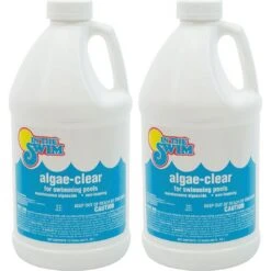 In The Swim - Algae-Clear Algaecide + Clarifier, 1 Qt. -Clean Pool Supply Algae Clear Algaecide 7