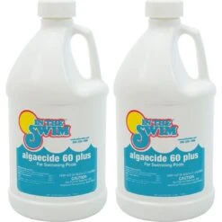 In The Swim - Algaecide 60 Plus, 1 Qt. -Clean Pool Supply Algaecide 60 Plus 3
