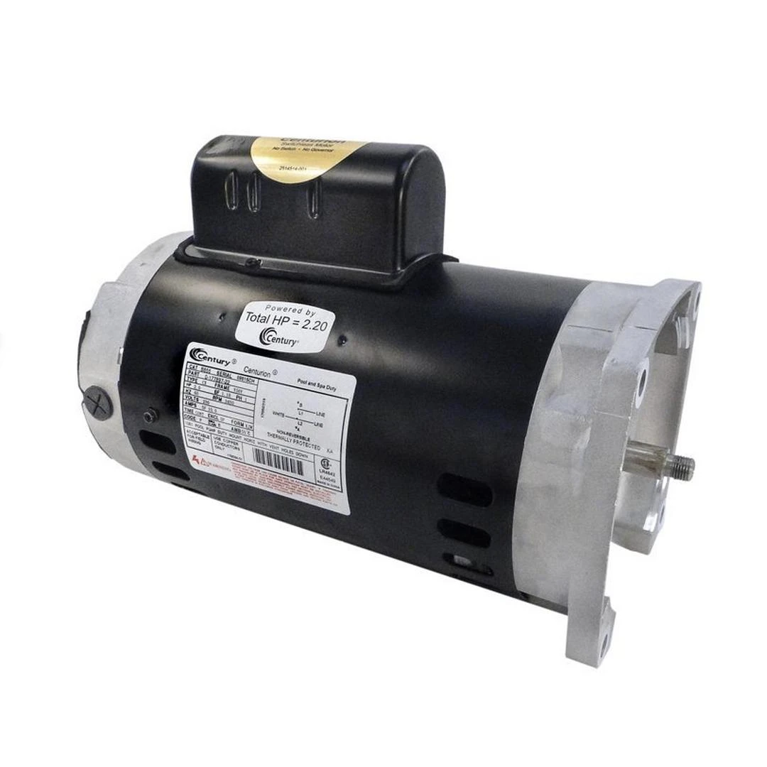 Century A.O. Smith - B855 Square Flange 2 HP Up-Rated 56Y Pool And Spa Pump Motor 4 Century A.O. Smith - B855 Square Flange 2 HP Up-Rated 56Y Pool And Spa Pump Motor - Image 2