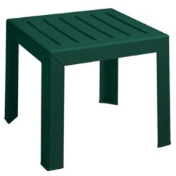 Bahia Contract-Grade Side Table - White -Clean Pool Supply Bahia Contract Grade Resin Side Table 3