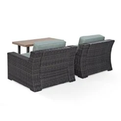 Crosley - Beaufort 3-Piece Wicker Set -Clean Pool Supply Beaufort 3 Piece Wicker Set 6