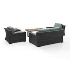 Crosley - Beaufort 5-Piece Wicker Set 25 Crosley - Beaufort 5-Piece Wicker Set -Clean Pool Supply Beaufort 5 Piece Wicker Set 11