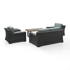 Crosley - Beaufort 5-Piece Wicker Set 19 Crosley - Beaufort 5-Piece Wicker Set -Clean Pool Supply Beaufort 5 Piece Wicker Set 5