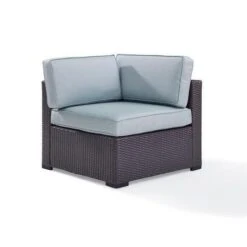 Crosley - Biscayne Corner Chair With Mist Cushions 13 Crosley - Biscayne Corner Chair With Mist Cushions -Clean Pool Supply Biscayne Corner Chair with Cushions 1