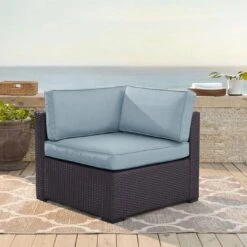 Crosley - Biscayne Corner Chair With Mocha Cushions -Clean Pool Supply Biscayne Corner Chair with Cushions 15