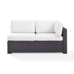 Crosley - Biscayne Loveseat With White Cushions -Clean Pool Supply Biscayne Loveseat with Cushions 1