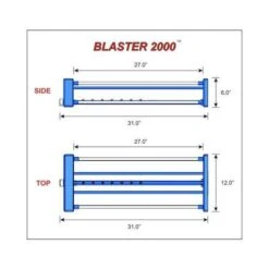 Neoterics - Blaster 2000 Automatic Filter Cartridge Cleaner -Clean Pool Supply Blaster Automatic Pool Filter Cleaner 4