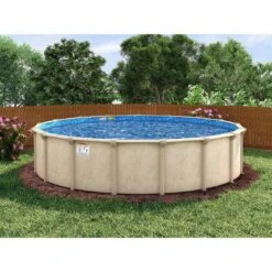 Cascade 24' X 52" Round Above Ground Pool Package -Clean Pool Supply Cascade 24 x 52 Round Above Ground Pool Package 8