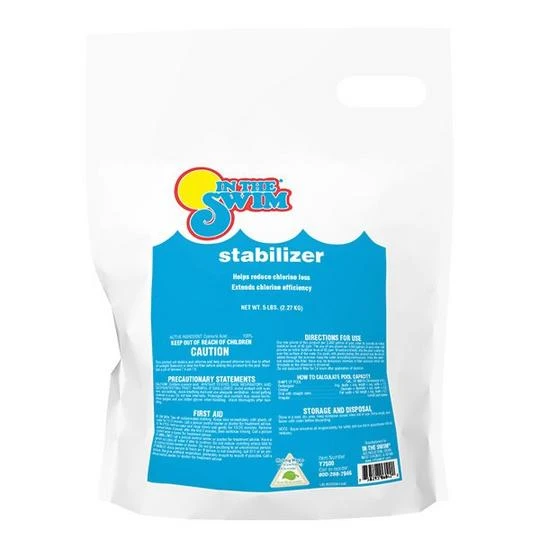 In The Swim - Cyanuric Acid - Chlorine Stabilizer 25 Lb Pail 3 In The Swim - Cyanuric Acid - Chlorine Stabilizer 25 Lb Pail