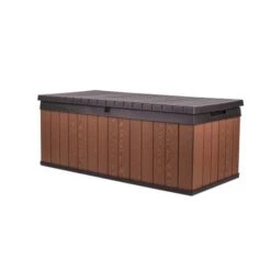 Keter - Darwin 100 Gallon Resin Large Deck Box, Brown