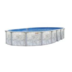 Eden 18'x34' X 52" Oval Above Ground Pool Package -Clean Pool Supply Eden 18x34 x 52 Oval Above Ground Pool Package 8
