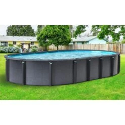 Edge 15'x26' X 52" Oval Above Ground Pool Package -Clean Pool Supply Edge 15x26 x 52 Oval Above Ground Pool Package 7