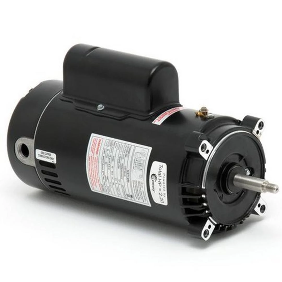 Century A.O. Smith - Emerson 56C C-Flange Single Speed 2HP Full Rated Pool And Spa Motor 4 Century A.O. Smith - Emerson 56C C-Flange Single Speed 2HP Full Rated Pool And Spa Motor - Image 2