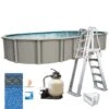 Excursion 18'x33' X 54" Oval Above Ground Pool Package 2 Excursion 18'x33' X 54" Oval Above Ground Pool Package -Clean Pool Supply Excursion 18x33 x 54 Oval Above Ground Pool Package
