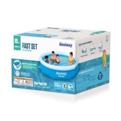 Bestway - Fast Set 10' Round Inflatable Pool Set -Clean Pool Supply Fast Set 10 Round Inflatable Pool Set 2