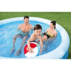 Bestway - Fast Set 10' Round Inflatable Pool Set -Clean Pool Supply Fast Set 10 Round Inflatable Pool Set 9