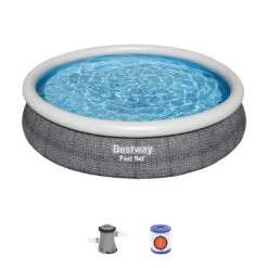 Bestway - Fast Set 12' Round Inflatable Pool Set 18 Bestway - Fast Set 12' Round Inflatable Pool Set -Clean Pool Supply Fast Set 12 Round Inflatable Pool Set 6