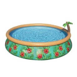 Bestway - Fast Set Paradise Palms 15' Round Inflatable Pool Set 35 Bestway - Fast Set Paradise Palms 15' Round Inflatable Pool Set -Clean Pool Supply Fast Set Paradise Palms 15 Round Inflatable Pool Set 13