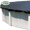 Fine Mesh 15' Round Winter Pool Cover With 25 Cover Clips -Clean Pool Supply Fine Mesh 15 Round Winter Pool Cover with 25 Cover Clips