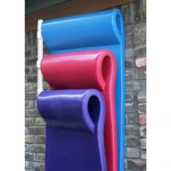 Float Storage - Hanging Float Rack, White - 3 Floats 8 Float Storage - Hanging Float Rack, White - 3 Floats -Clean Pool Supply Hanging Float Rack White 3 Floats 2