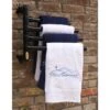 Float Storage - Hanging Towel Rack, Black - 4 Towels 2 Float Storage - Hanging Towel Rack, Black - 4 Towels -Clean Pool Supply Hanging Towel Rack Black 4 Towels