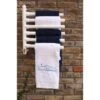 Float Storage - Hanging Towel Rack, White - 6 Towels -Clean Pool Supply Hanging Towel Rack White 6 Towels
