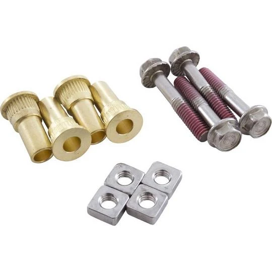 Hayward - Hardware Pack (4 Housing Bolts, Spacers And Square Nuts) 3 Hayward - Hardware Pack (4 Housing Bolts, Spacers And Square Nuts)