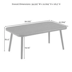 Crosley - Haven 2-Piece Outdoor Wicker Conversation Set -Clean Pool Supply Haven 2 Piece Outdoor Wicker Conversation Set 8