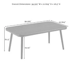 Crosley - Haven 4-Piece Outdoor Wicker Conversation Set -Clean Pool Supply Haven 4 Piece Outdoor Wicker Conversation Set 18
