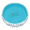 Rae Dunn - Indigo Polka Dot Inflatable Mini Pool - Chill -Clean Pool Supply Indigo Polka Dot Inflatable Mini Pool Chill