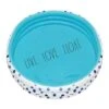 Rae Dunn - Indigo Polka Dot Inflatable Mini Pool - Live Love Float -Clean Pool Supply Indigo Polka Dot Inflatable Mini Pool Live Love Float