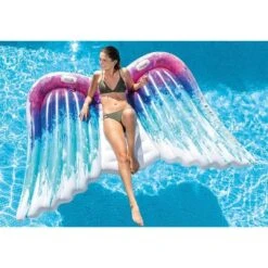 Intex - Inflatable Angel Wings Pool Float -Clean Pool Supply Inflatable Angel Wings Pool Float 9