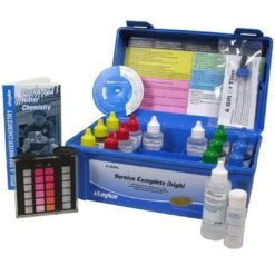 Taylor Technologies - K-2005C Service Complete High Range DPD Pool And Spa Water Test Kit -Clean Pool Supply K 2005C Service Complete High Range DPD Pool and Spa Water Test Kit 4