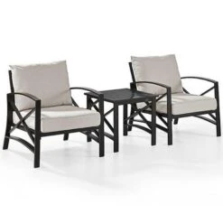 Kaplan 3Pc Outdoor Seating Set - Mist 19 Kaplan 3Pc Outdoor Seating Set - Mist -Clean Pool Supply Kaplan 3 Pc Outdoor Seating Set 17