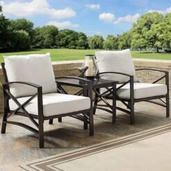Kaplan 3Pc Outdoor Seating Set - Mist 33 Kaplan 3Pc Outdoor Seating Set - Mist -Clean Pool Supply Kaplan 3 Pc Outdoor Seating Set 31