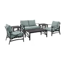 Kaplan 6-Pc Outdoor Seating Set -Clean Pool Supply Kaplan 6 Pc Outdoor Seating Set 12